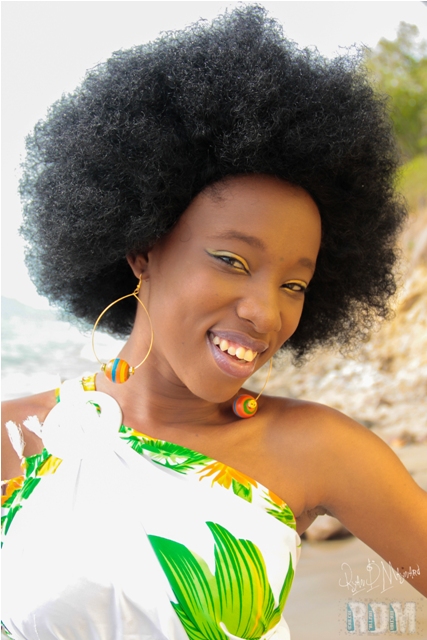 Ms. Culture Swimwear contestant number three, Miss Nevis Cultural Development Foundation Franale Holder